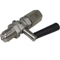 Кран трехходовой нерж.